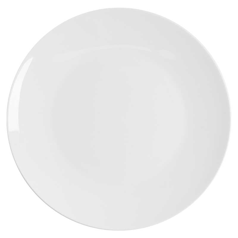 Тарелка обеденная 26,5см Акку 8058А, цвет белый - фото 1