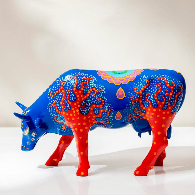 Коллекционная корова CowParade Russia Folk Cow