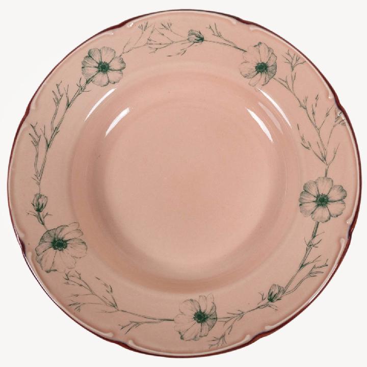 Тарелка суповая Дымов Керамика Космея день 12.00