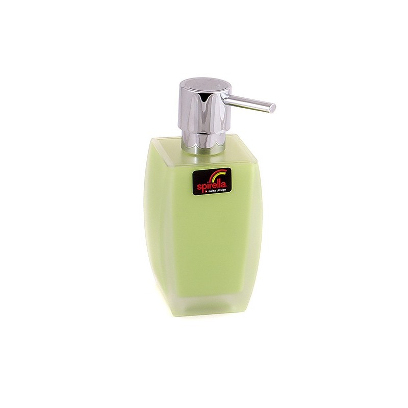 Дозатор для жидкого мыла Spirella Freddo, зеленый дозатор для жидкого мыла cezares