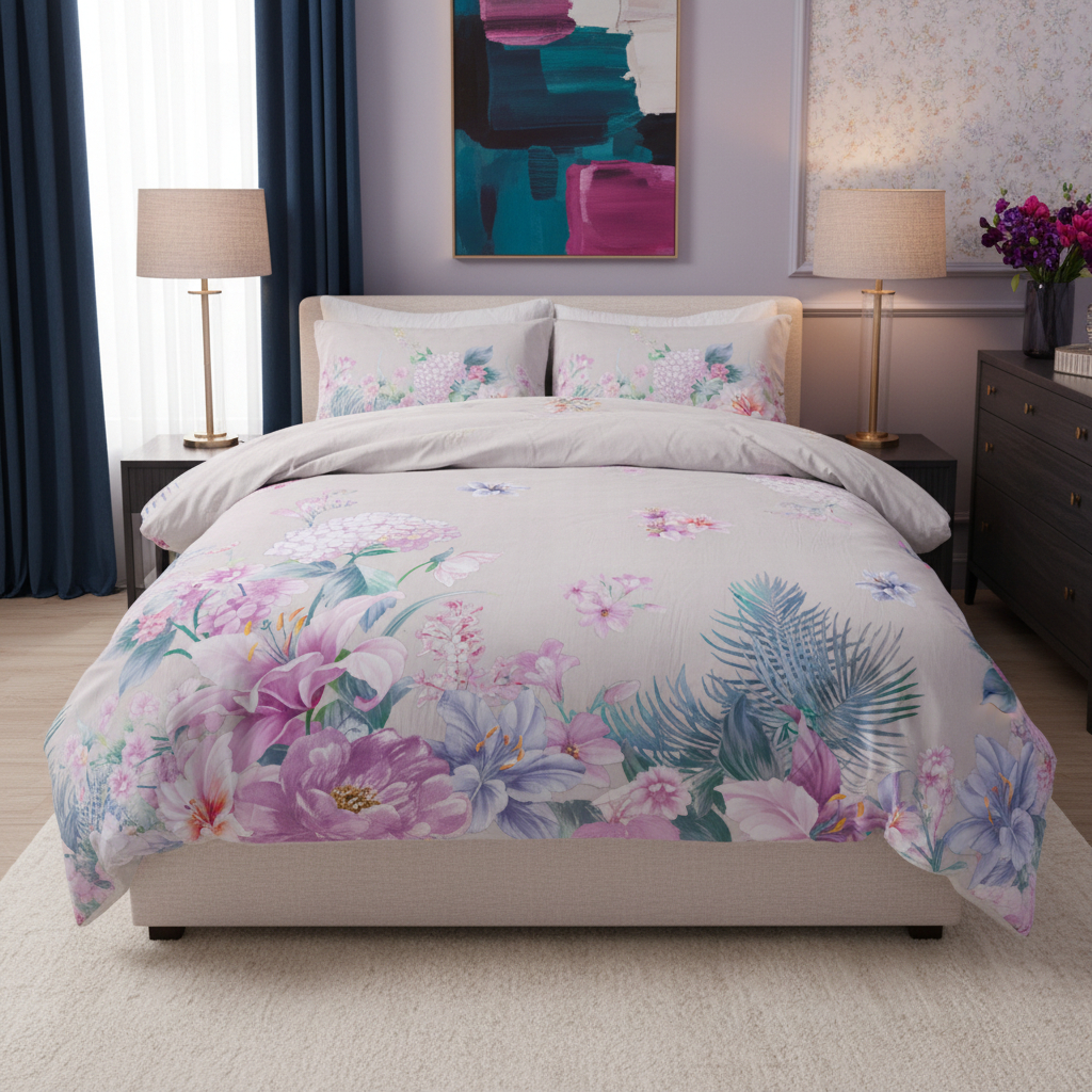 Комплект постельного белья евро Emanuela Galizzi Flower Power 2124 18060₽