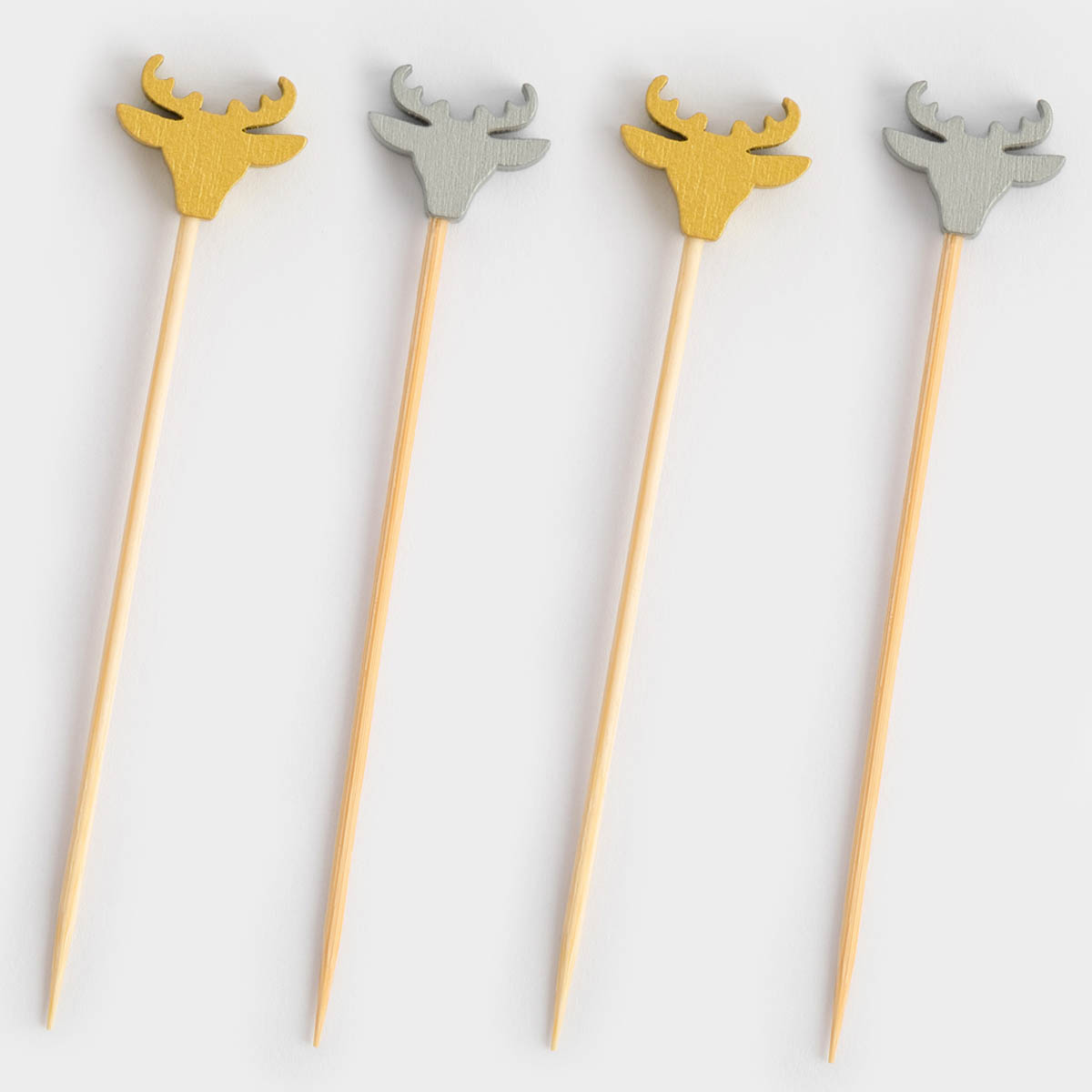 

Шпажки для канапе Anna Lafarg Новый Год Олень 20шт