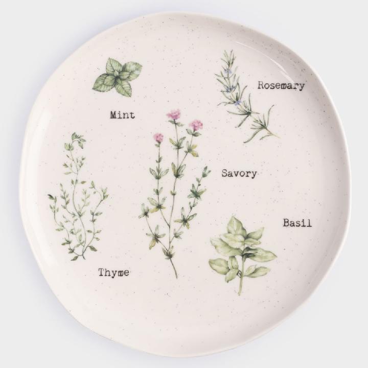 Тарелка обеденная Anna Lafarg Herbarium New Приправы
