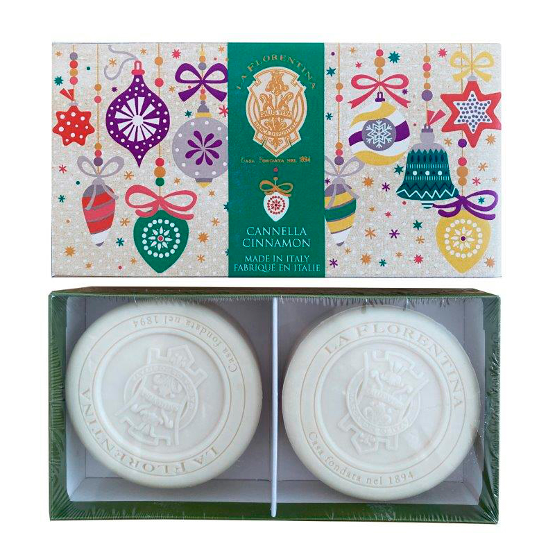 

Набор мыла La Florentina XMAS Пряная Корица 2шт