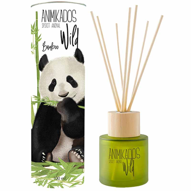 

Диффузор ароматический Ambientair Panda - бамбуковый Wild 100мл, Разноцветный