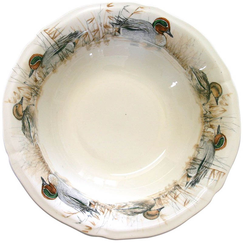 Тарелка для хлопьев Gien Sologne 17,5см Gien 1631ECER26, цвет белый
