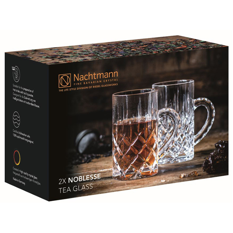 Набор кружек для горячих напитков Nachtmann Hot Beverages 250мл, 2шт Nachtmann 103767, цвет прозрачный - фото 4