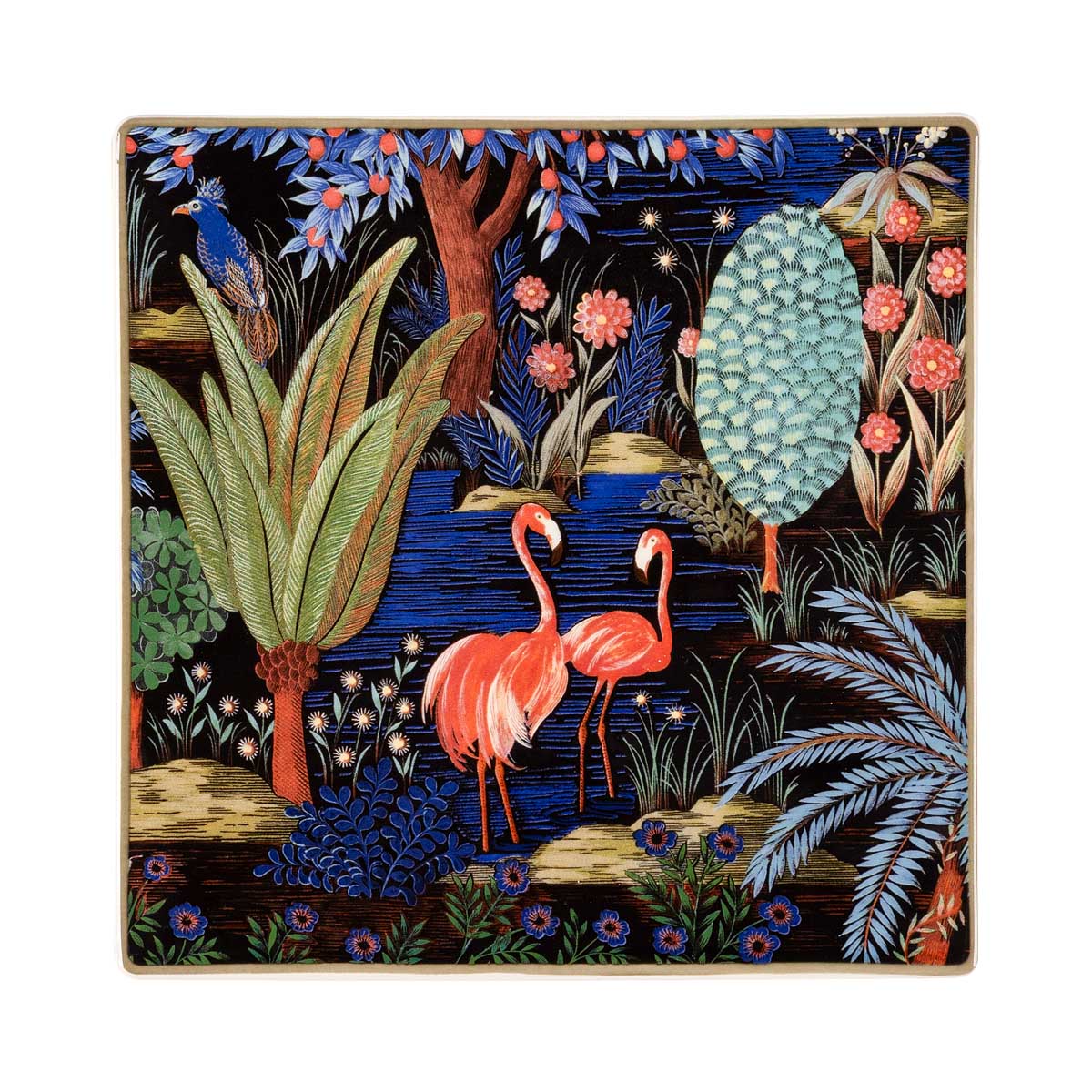 Блюдо квадратное Gien Le Jardin Du Palais 17х17см 13600₽