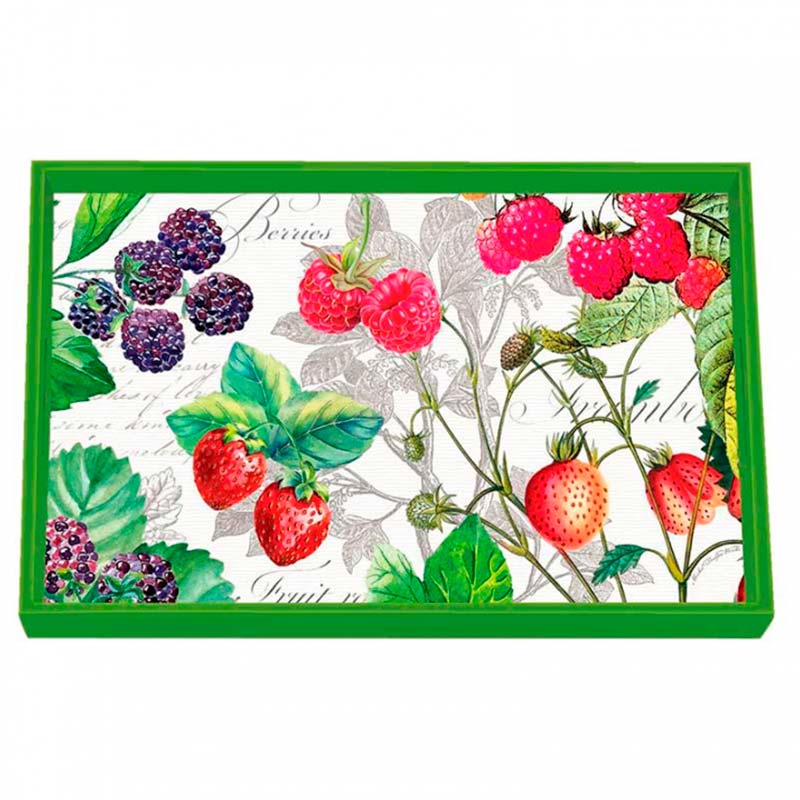 

Поднос Michel design works Ягоды 50,5x34см, Многоцветие