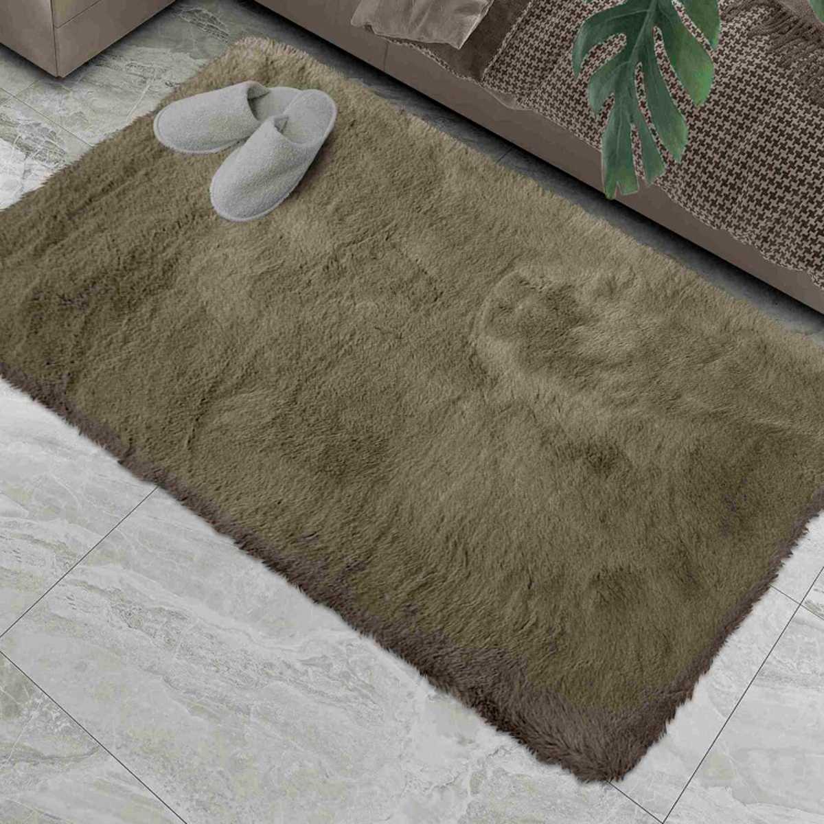 Коврик меховой Shahintex 150x200см мокко 26 S