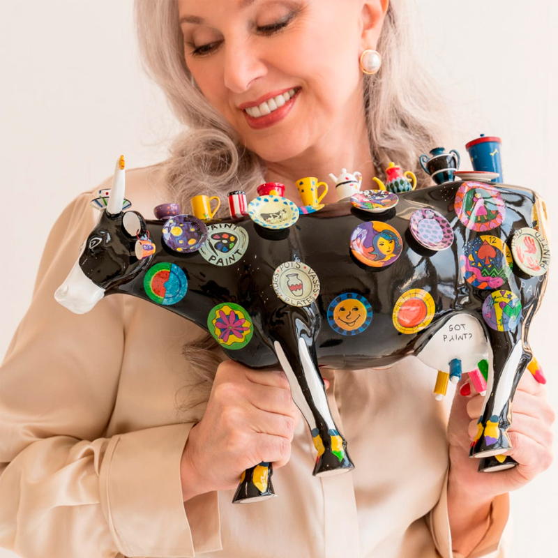 

Коллекционная корова CowParade Russia The Moo Potter