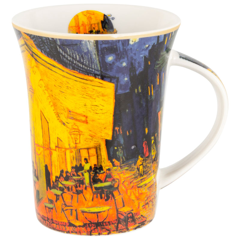 Кружка Carmani Vincent van Gogh Ночная терраса кафе Carmani CAR2-830-8110, цвет разноцветный - фото 1