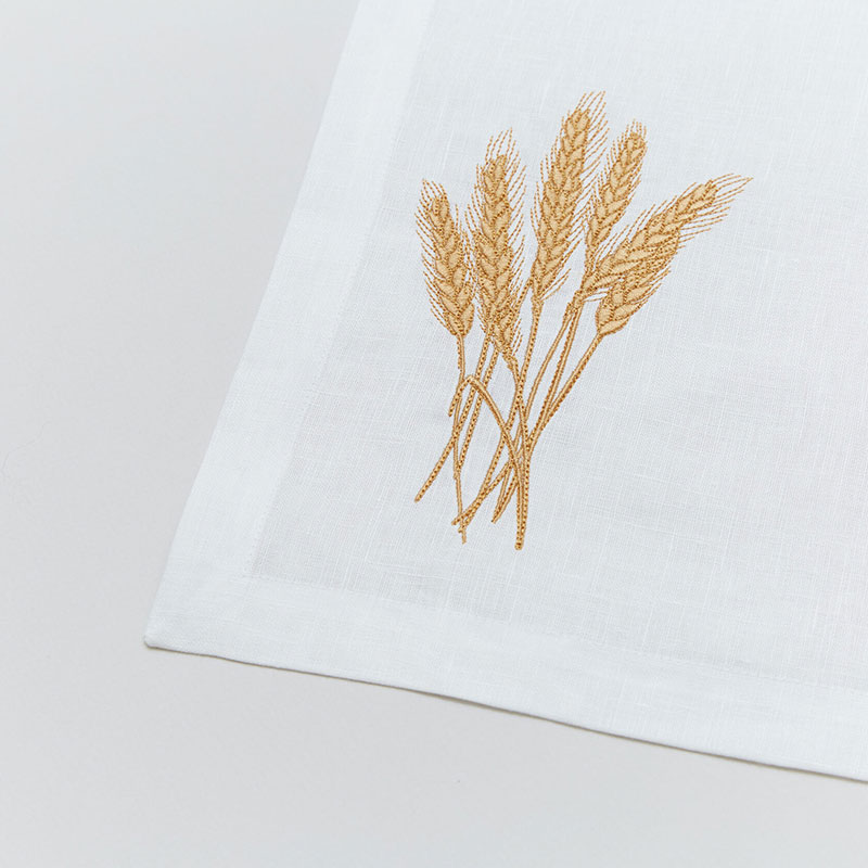 Набор салфеток Momo for Home Осень. Пшеница, 6шт Momo for Home MH.2463.0000, цвет серый - фото 4