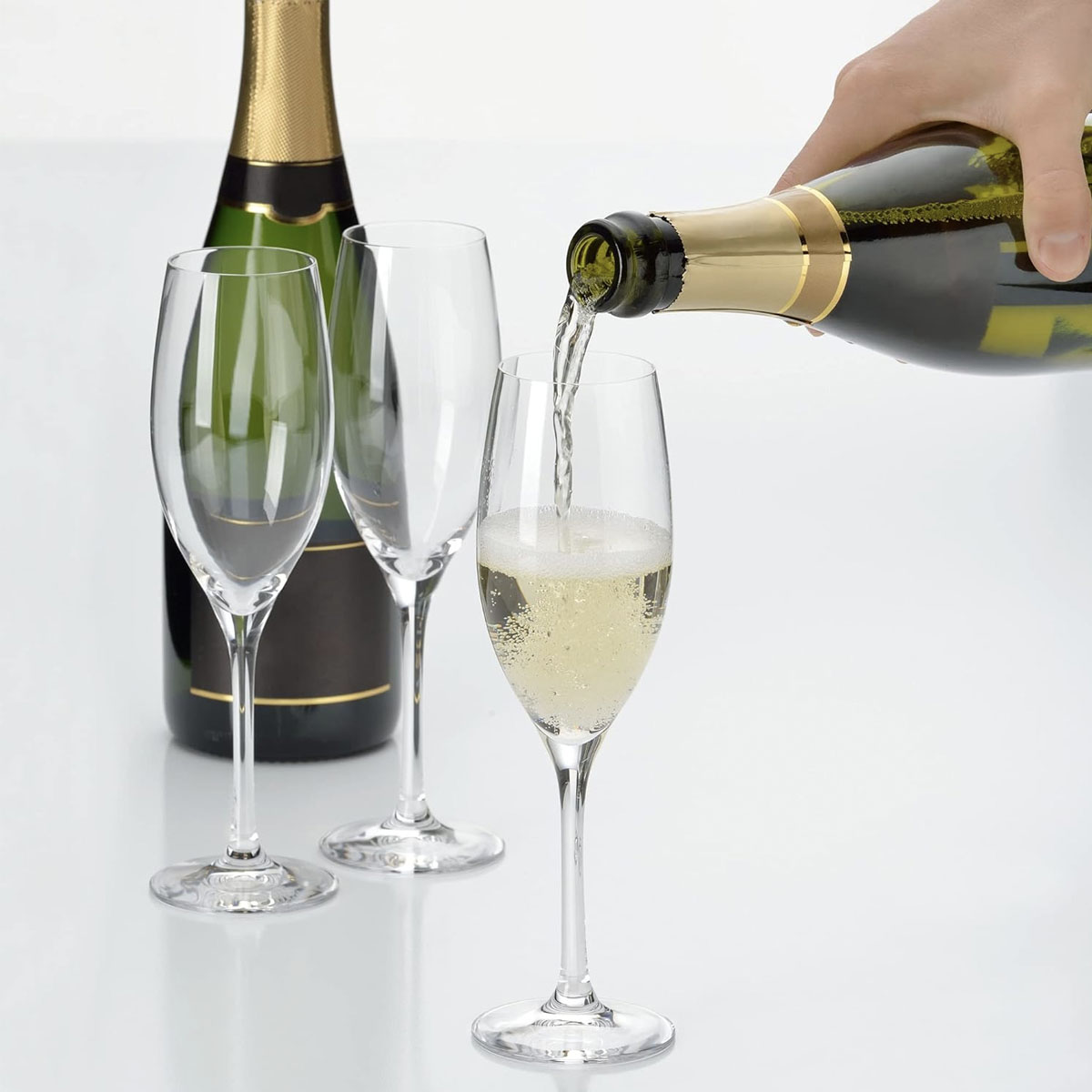 Набор бокалов для шампанского WMF Easy Plus, 6шт WMF 3201001635, цвет прозрачный - фото 2