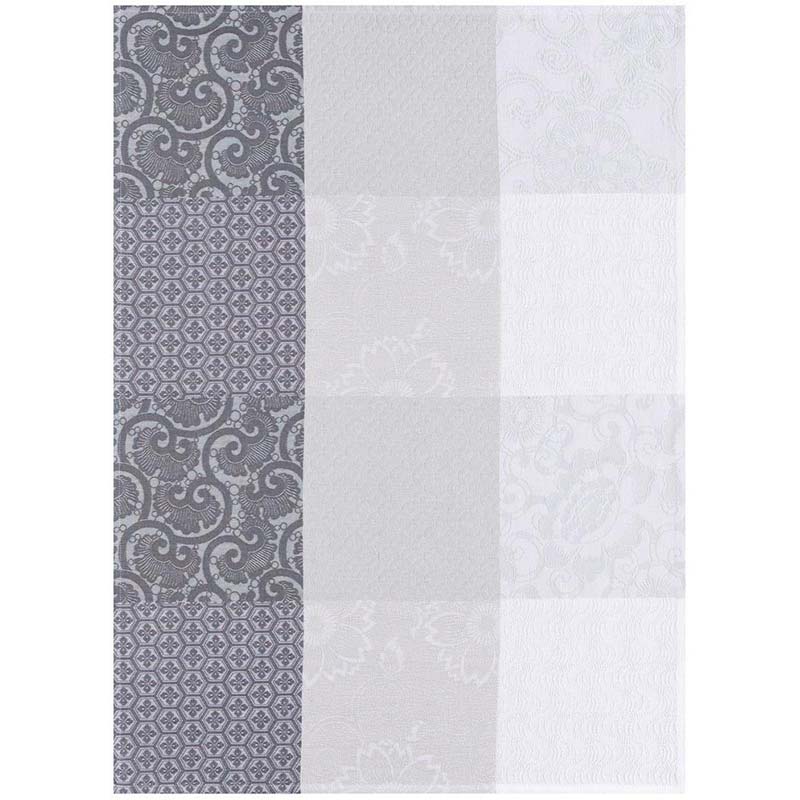 

Полотенце кухонное Le Jacquard Francais Fleurs De Kyoto, цвет серый