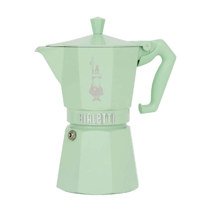 Кофеварка гейзерная Bialetti Exclusive на 6 порций, цвет зеленый