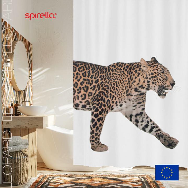 Штора для ванной комнаты Spirella Leopard