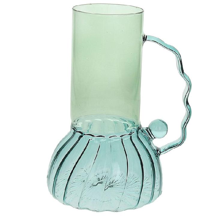 Ваза Andrea Fontebasso Glass Design 19см, цвет зеленый