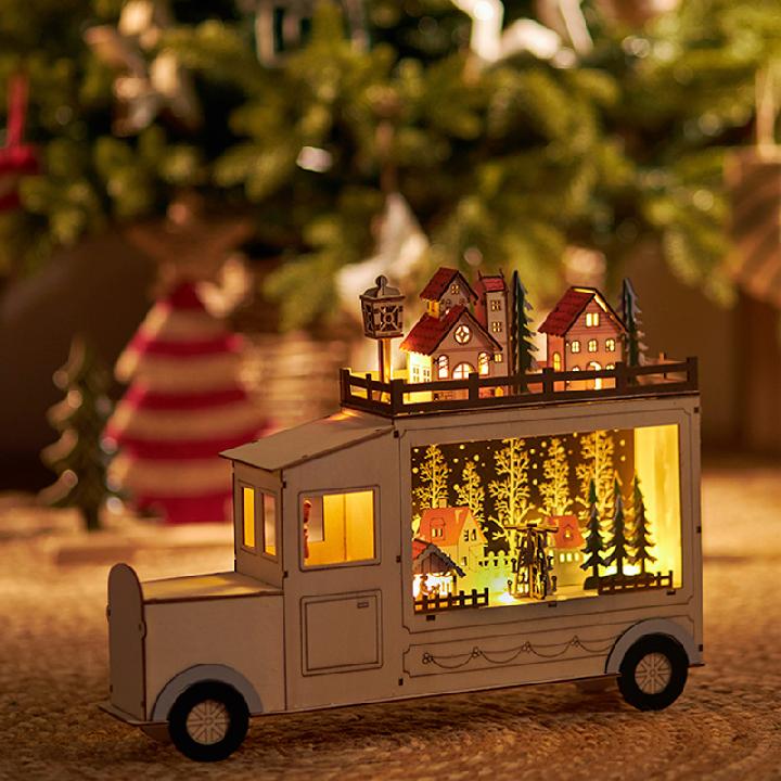 Декор новогодний с подсветкой Tkano New Year Essential Festive truck